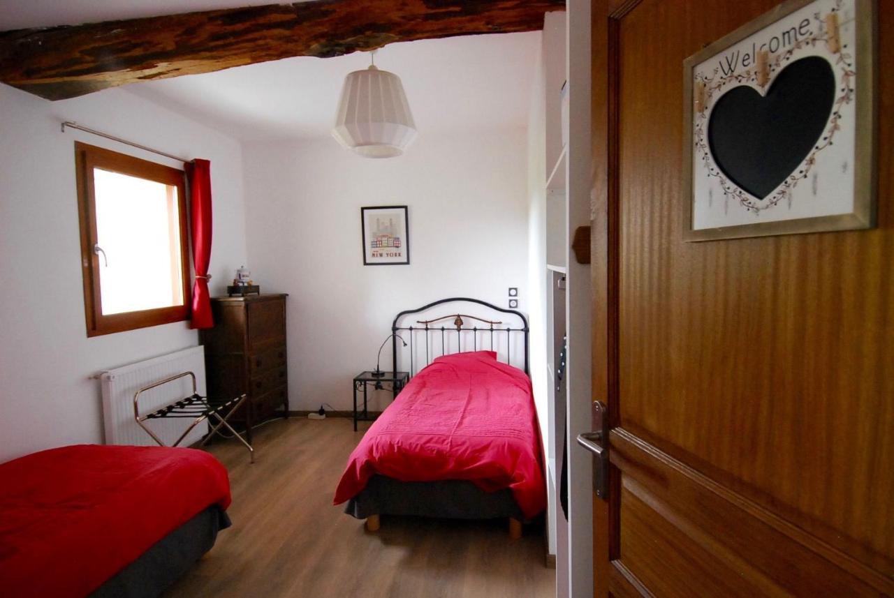 Maison D'Hotes Des 2 Chenes Bessenay ภายนอก รูปภาพ